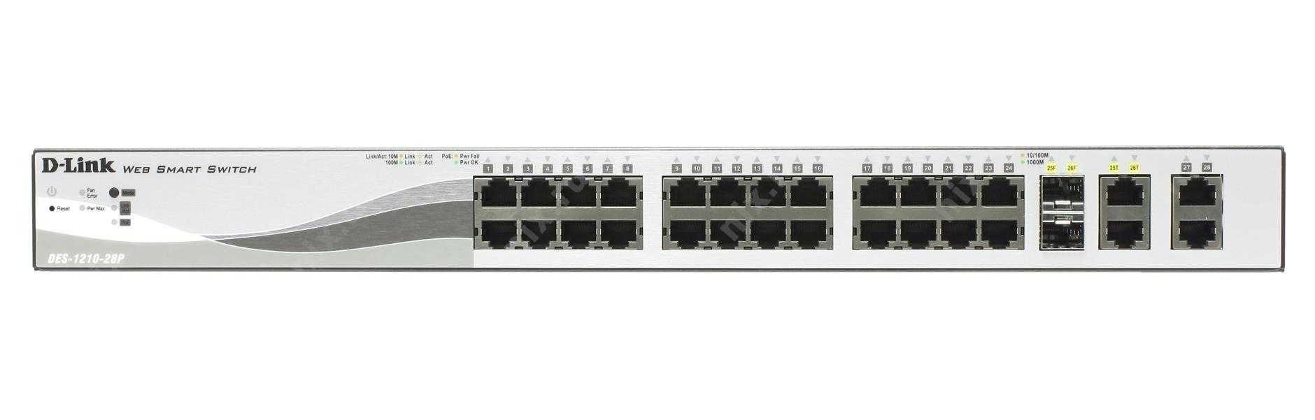 Коммутатор d-link web smart switch des-1210-28 / c1a 28 x rj45 — купить, цена и характеристики, отзывы