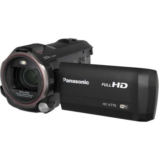 Видеокамеры panasonic hc-v760, hc-v770