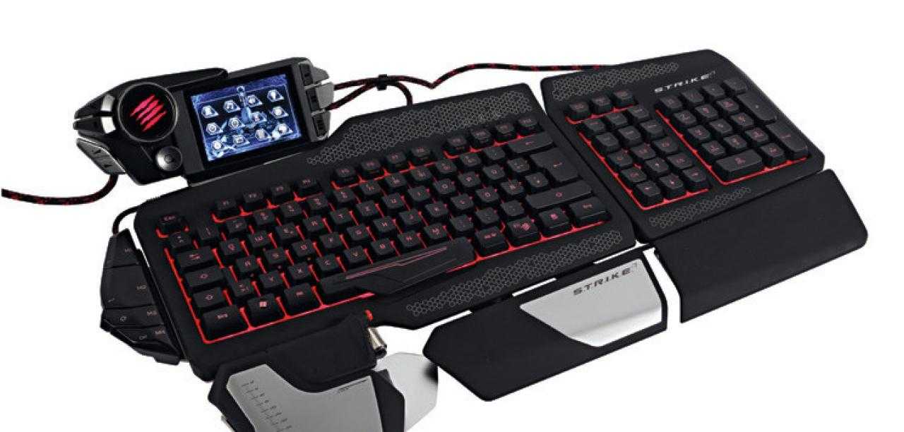 Mad catz s.t.r.i.k.e. 3 gaming keyboard red usb (красный) - купить , скидки, цена, отзывы, обзор, характеристики - клавиатуры