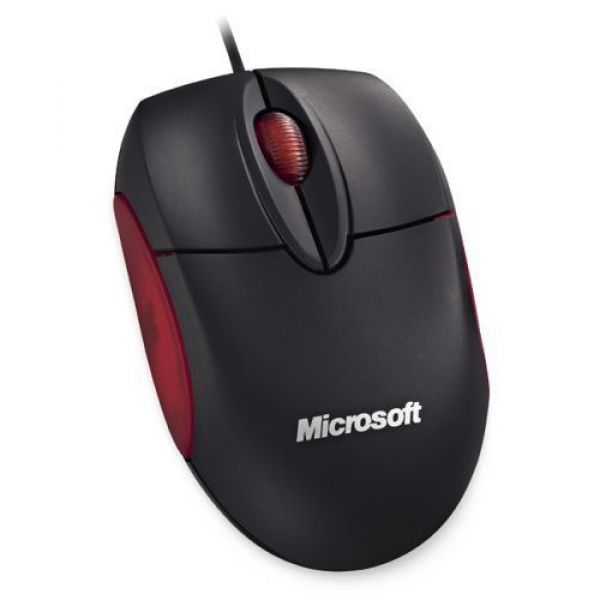 Microsoft notebook optical mouse silver-red usb - купить , скидки, цена, отзывы, обзор, характеристики - мыши