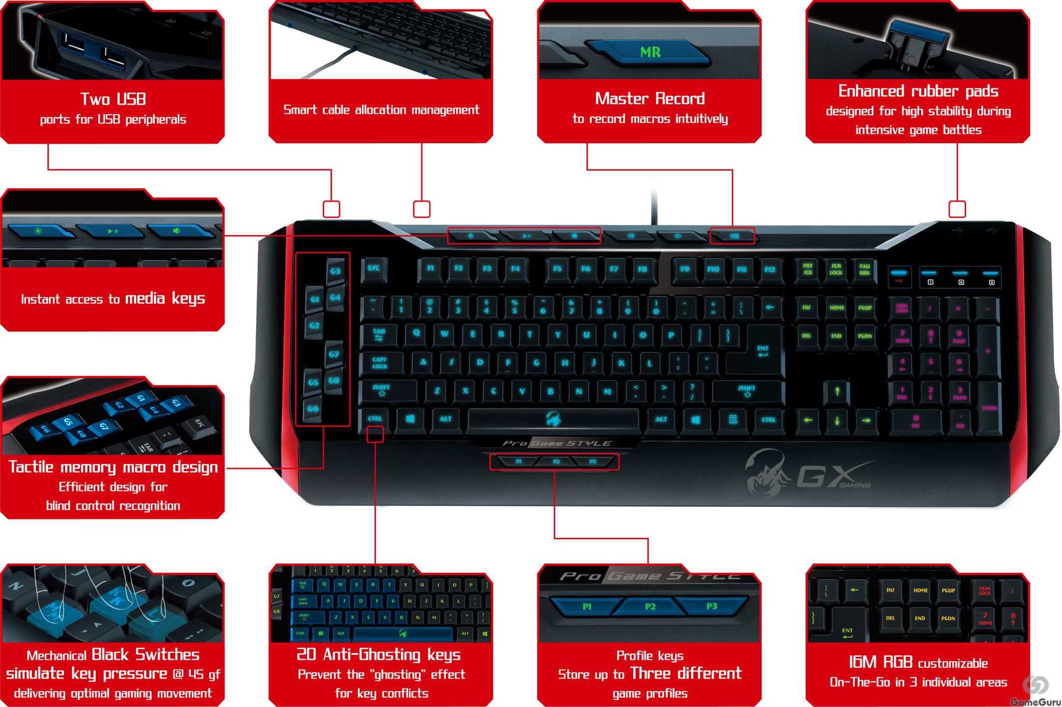 Клавиатура genius gx gaming manticore черный (31310058102) купить от 1279 руб в новосибирске, сравнить цены, отзывы, видео обзоры и характеристики