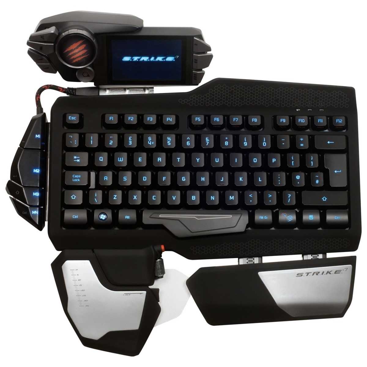 Клавиатура mad catz s.t.r.i.k.e. 3 gaming keyboard black