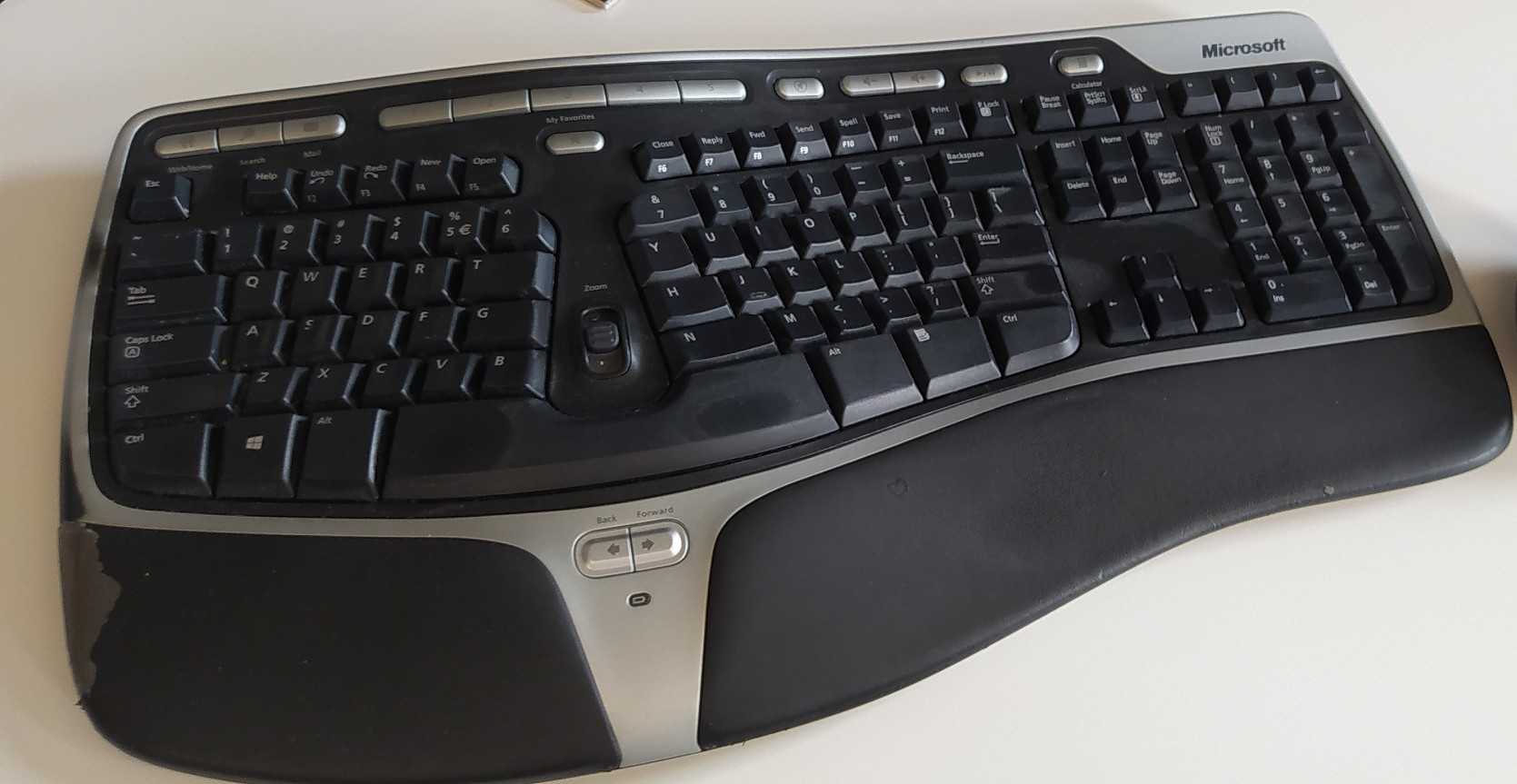 Клавиатура microsoft natural ergonomic 4000 — купить, цена и характеристики, отзывы