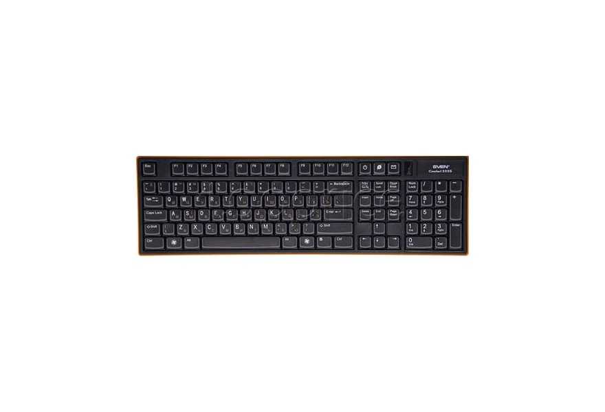 Комплект клавиатура и мышь sven challenge kb-s330c silver usb 2.0