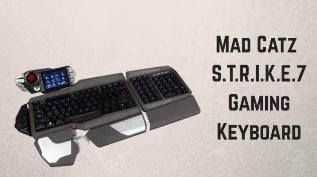 Игровая клавиатура mad catz s.t.r.i.k.e.7