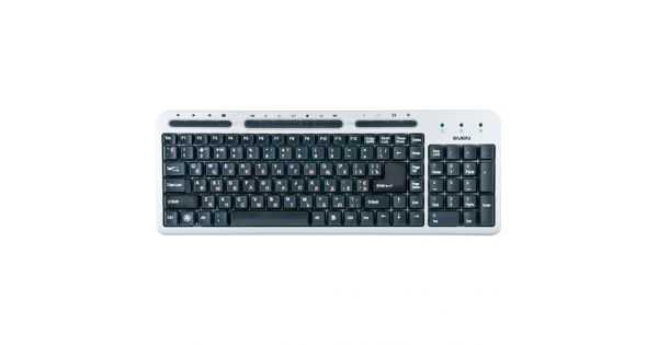 Комплект клавиатура и мышь sven comfort kb-c3400w black usb — купить в городе омск