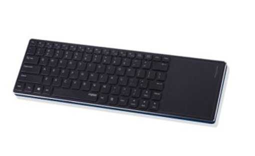 Rapoo e6700 bluetooth touch keyboard black bluetooth - купить , скидки, цена, отзывы, обзор, характеристики - клавиатуры
