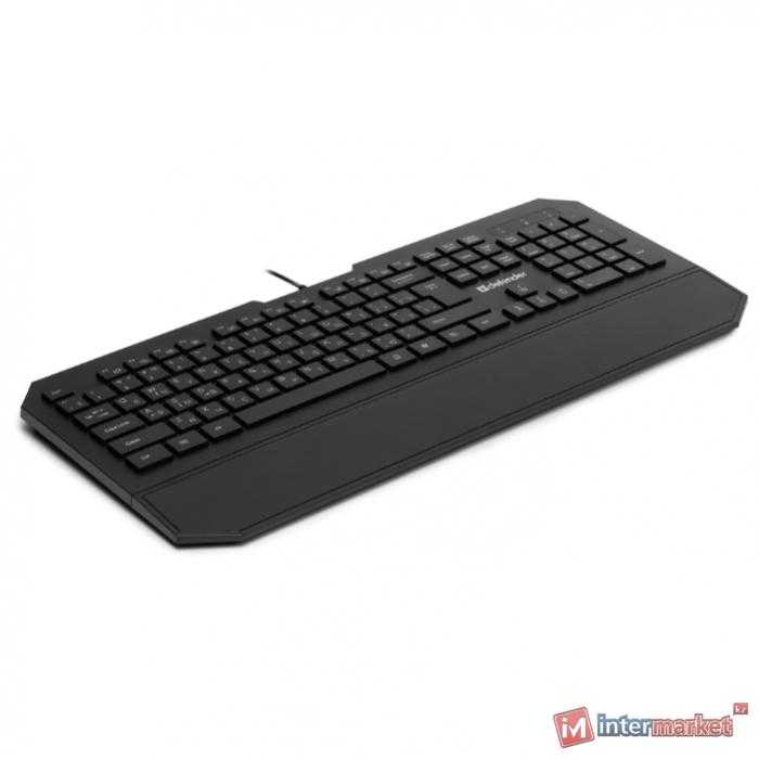 Клавиатура defender oscar sm-600 pro black usb — купить в городе тольятти