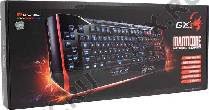 Клавиатура genius gx gaming manticore черный (31310058102) купить от 1279 руб в челябинске, сравнить цены, отзывы, видео обзоры и характеристики