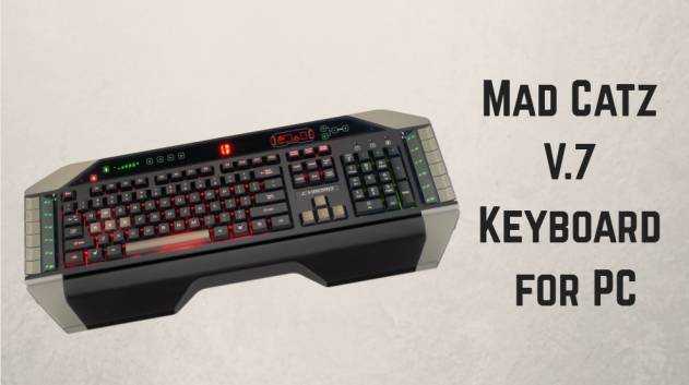 Mad catz cyborg v.7 keyboard black-grey usb купить по акционной цене , отзывы и обзоры.