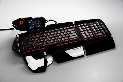 Игровая клавиатура mad catz s.t.r.i.k.e.5 — купить, цена и характеристики, отзывы