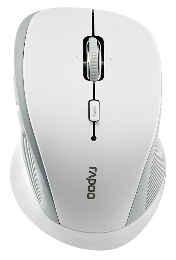 Rapoo wireless optical mouse 1070p lite usb (черный)