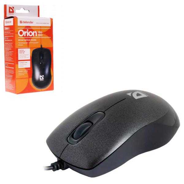Компьютерная мышь defender orion 300 black